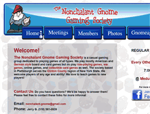 Tablet Screenshot of gnomegaming.com